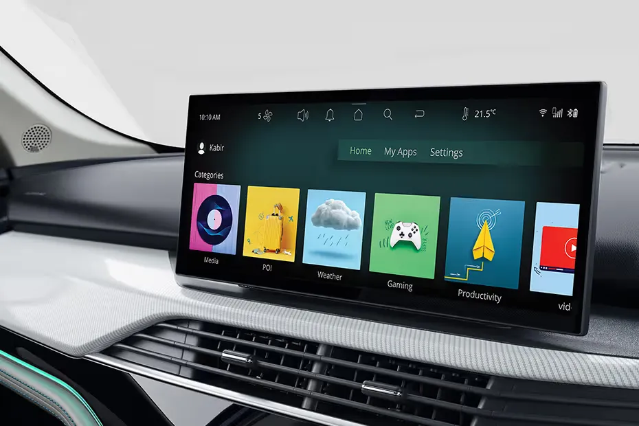 Tata Harrier Ev Infotainment-System